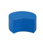 Sitzelement, Hocker rund XL mit rundem Ausschnitt, Durchmesser 56 cm, Höhe 30 cm, 